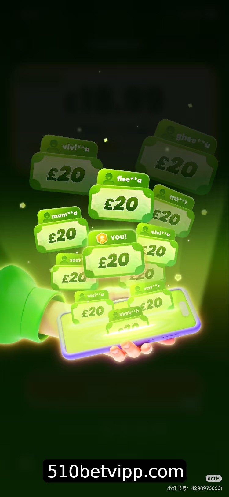 Interface do App 510bet